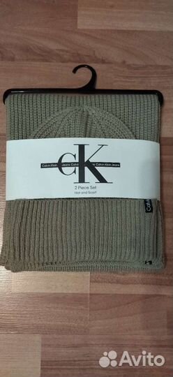 Набор Calvin Klein, шапка и шарф