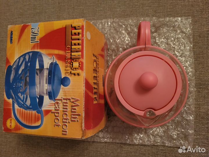 Чайник заварочный стеклянный