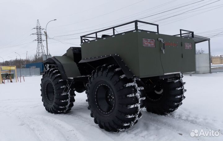 Переломка Grizzly (Снегоход - Болотоход)