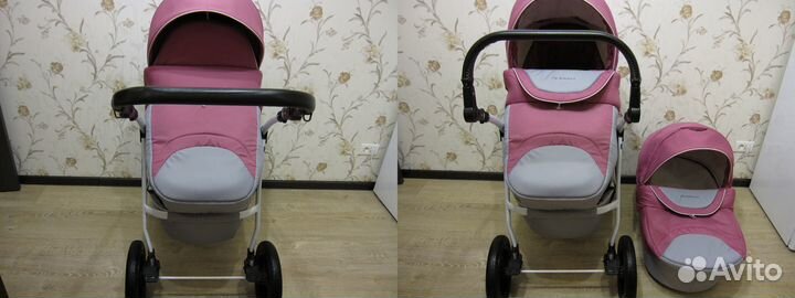 Детская коляска 2 в 1 Riko Angelo