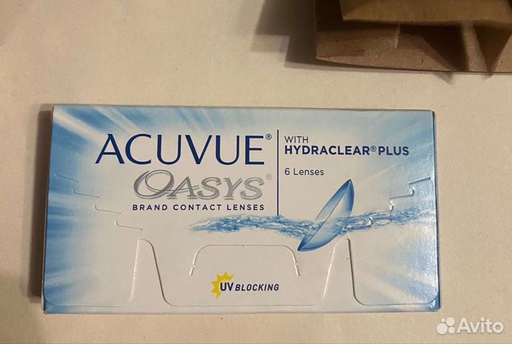 Линзы контактные acuvue oasys -6 двухнедельные