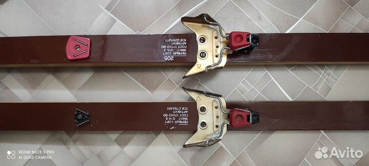 Беговые лыжи СССР