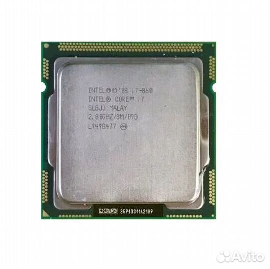 Сокет 1156 Intel Core i7-860 slbjj