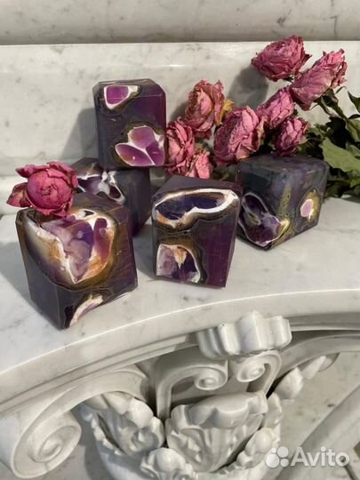 Мыло-скраб ручной работы