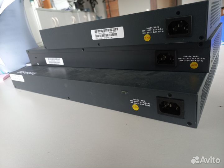 Коммутаторы б/у 24 и 8 порт. HP, 3сом, D-Link и др