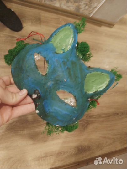 Маска кота для квадробики