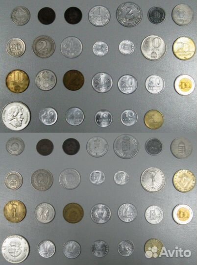 Коллекция монет Венгрии, 27 штук