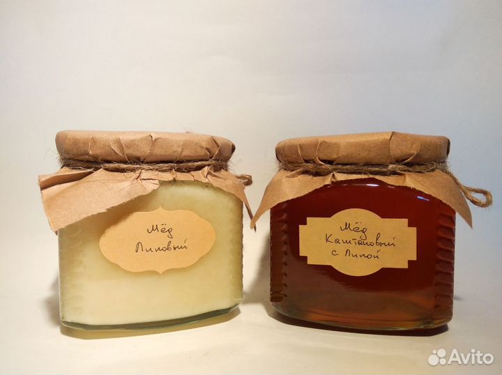 Липовый мед натуральный