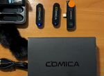 Комплект микрофонов Comica vimo s 2.4G (новый)