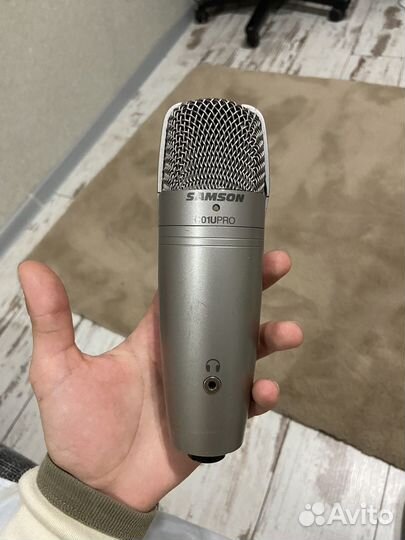 Микрофон samson c01u pro студийный