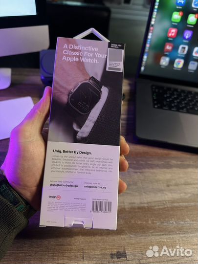 Ремешок Uniq osta Steel Strap для Apple Watch