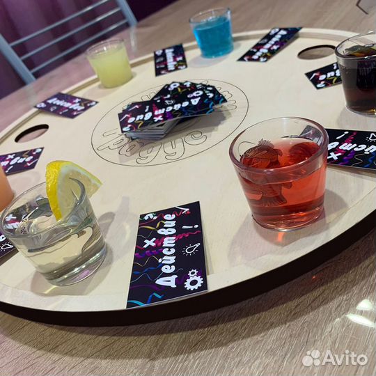 Настольная алкогра для компании. Подарок