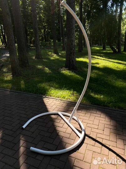 Стойка для подвесного кресла белая
