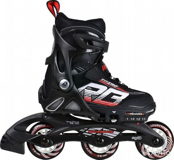 Ролики Rollerblade Spitfire р-р 28-32 с защитой