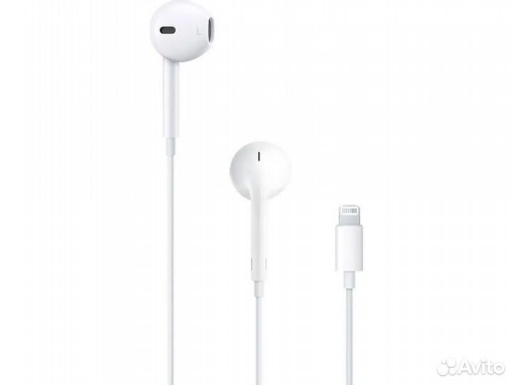 Гарнитура Apple EarPods Lightning Белый