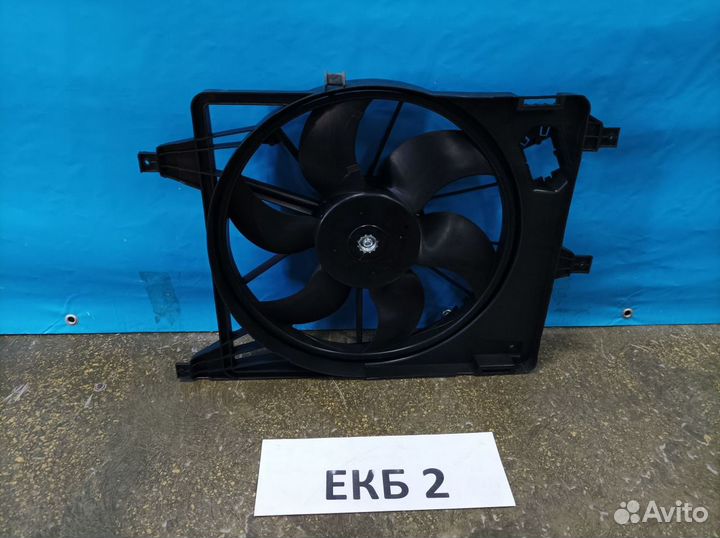 Диффузор c вентилятором Renault 1 Logan(2004-2014)