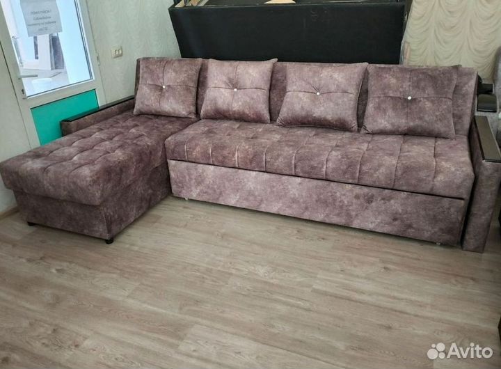 Угловой диван раскладной на заказ
