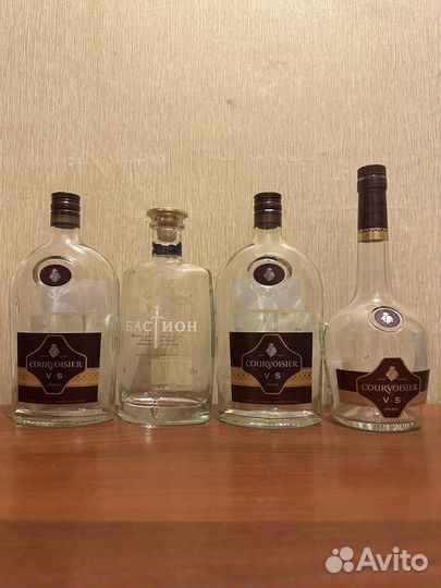 Различные бутылки (Коньяк)