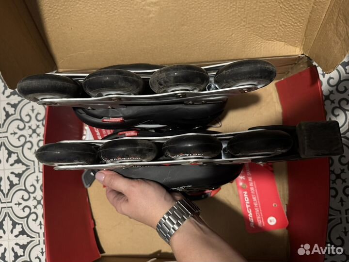 Ролики детские rainbow b 31-36 размер