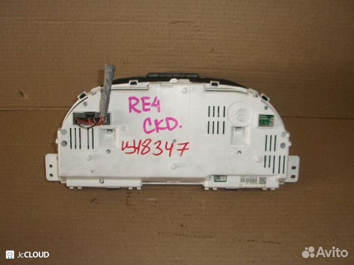 Щиток приборов на honda CRV RE4 K24A