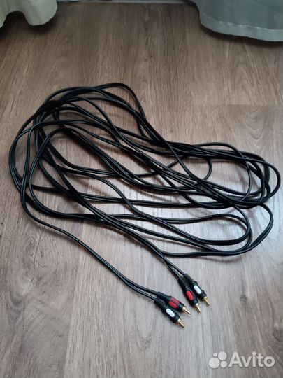 Кабель 2rca - 2rca premier 10m