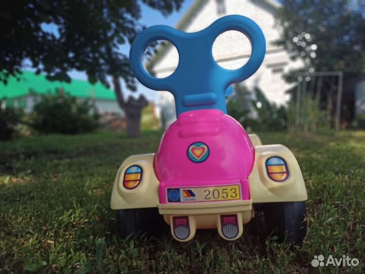 Машинка-каталка Полесье для девочек 