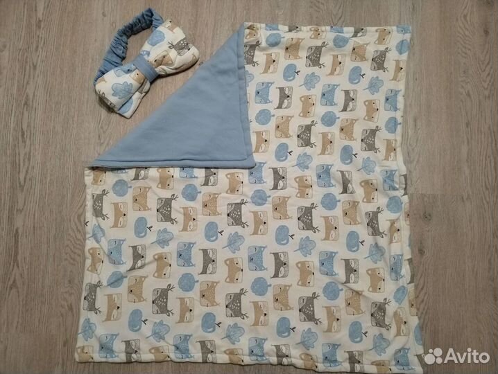 Одеяло конверт для новорождённых и до 3х лет