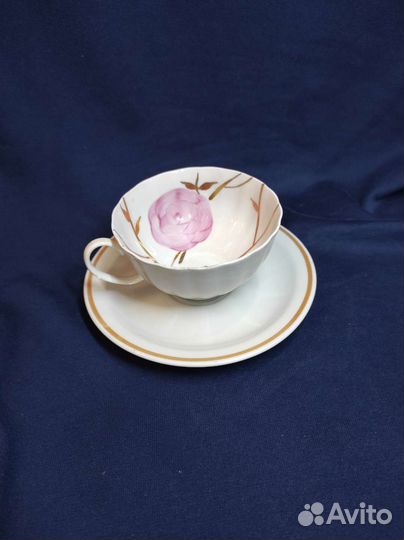 Чайная пара фарфор Дулево