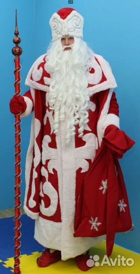 Карнавальный костюм деда мороза и снегурочки