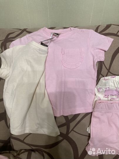 Комплекты для девочки р-р 68 син