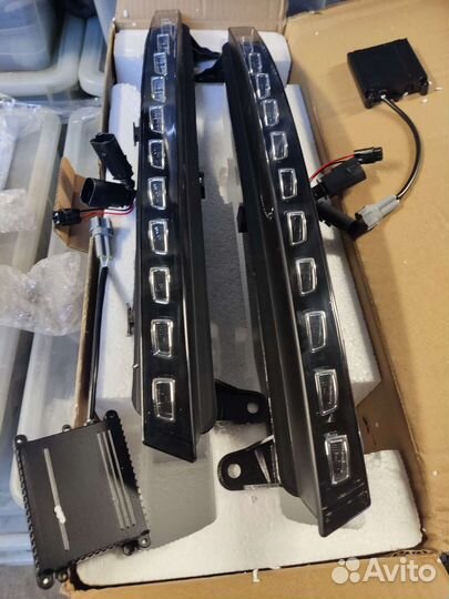 Дхо поворотник переднего бампера Audi Q7 4L дорест