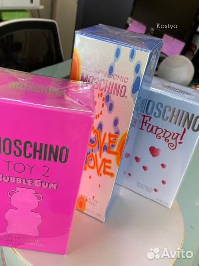 Moschino i love love духи женские