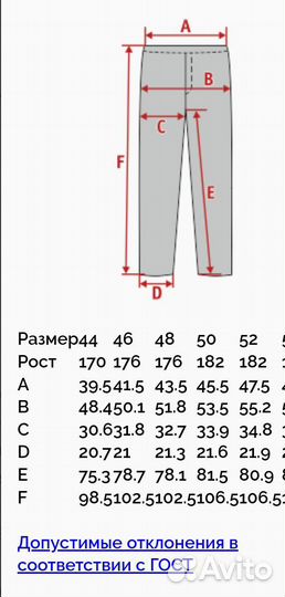 Брюки Сивера Алпаут П 46/176