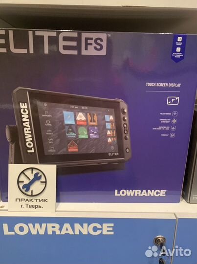Эхолот Lowrance elite fs 9 ROW