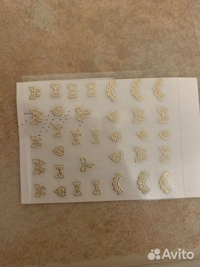 Наклейки на ногти