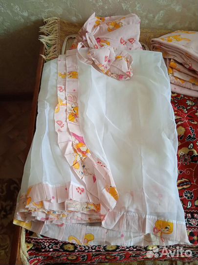 Балдахин, бортики, постельное