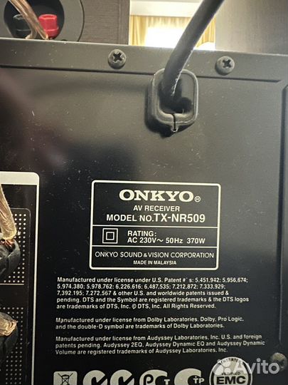 Акустическая система Wharfedale, ресивер onkyo