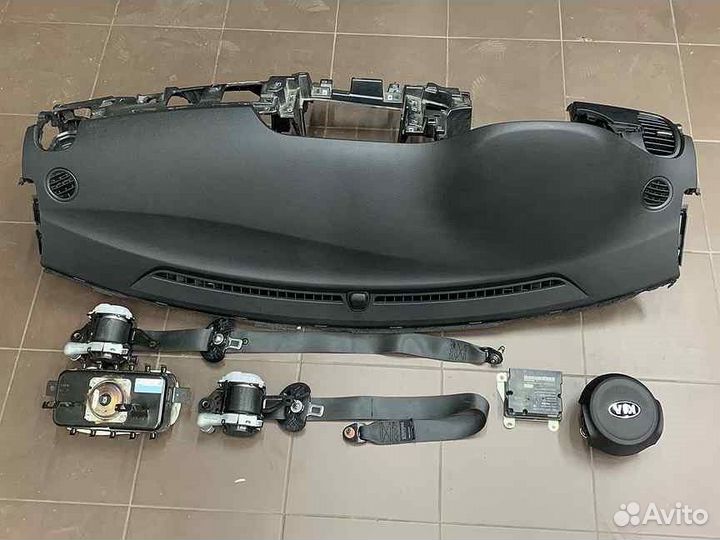 Торпеда Airbag Kia Rio 4 (комплект)