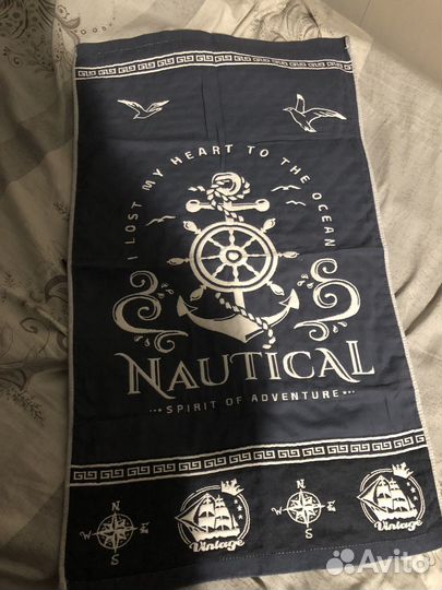 Красивое полотенце хлопок 50 на 90