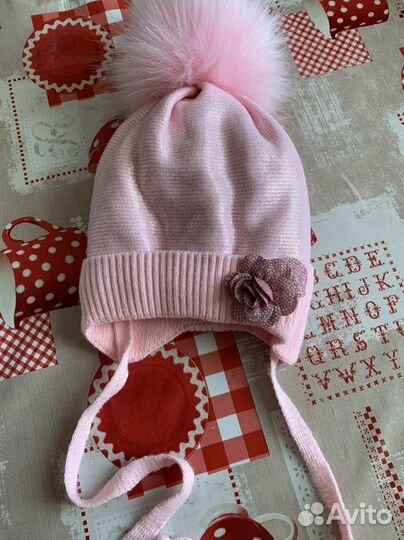 Шапка зимняя для девочки