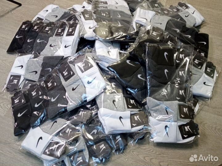 Высокие носки nike adidas