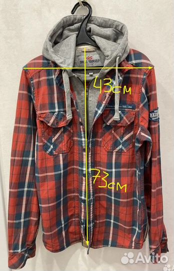 Рубашка с капюшоном