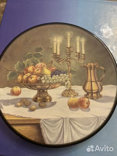 Тарелка настенная керамика