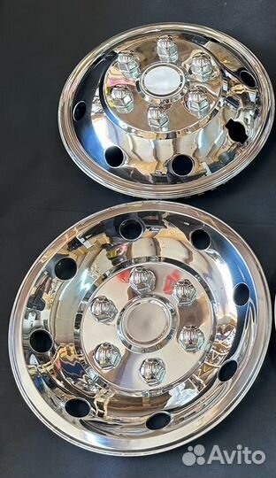 Колпаки из нержавейки 22.5