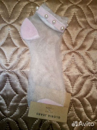 Носки новые с жемчугом 28-35 р