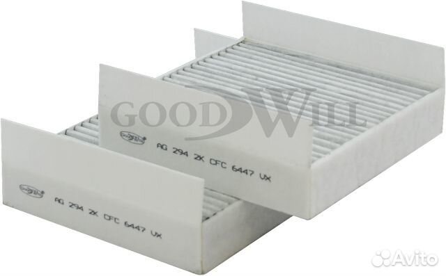 Фильтр салона угольный citroen ds3, c3, peugeot 20