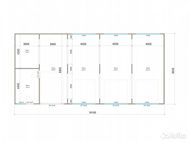 Лстк каркас сто на 4 поста от производителя