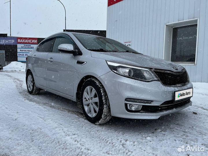 Kia Rio 1.6 AT, 2016, 87 000 км