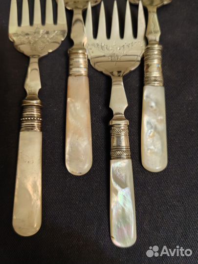 Вилка перламутр винтаж