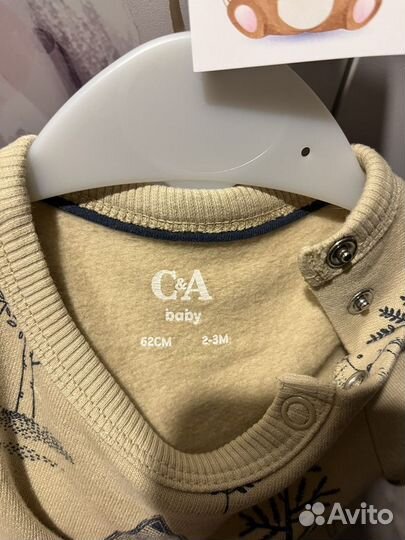 Костюм для новорожденного C&A 62